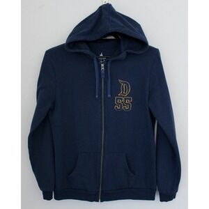 Disney Parks Disneyland Resort 1955 Navy Blue Full Zip Hoodie Mens Large L